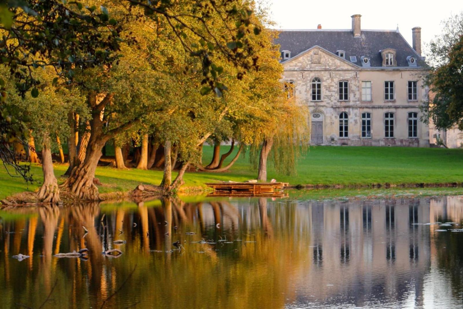 Abbaye De Blanchelande Panzió Neufmesnil Kültér fotó